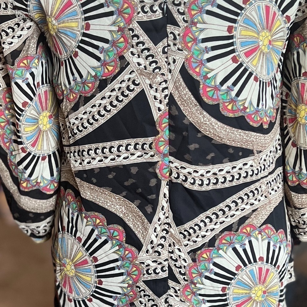 ANTHROPOLOGIE Tulle mini geometric dress - Picture 2 of 5
